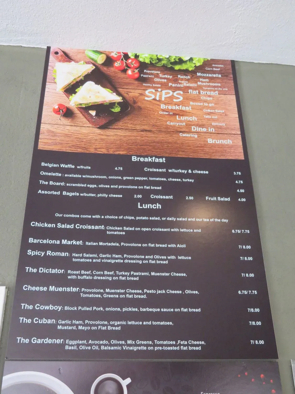 Menu 6