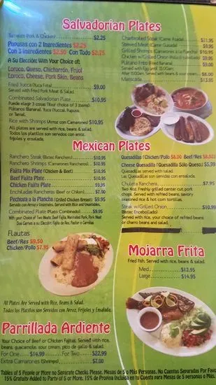 Menu 6