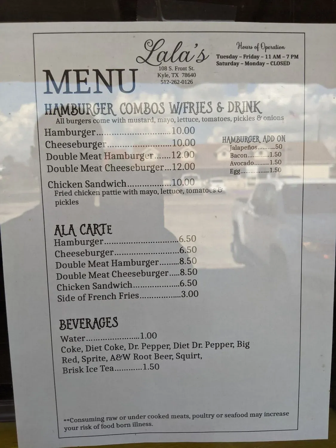 Menu 3