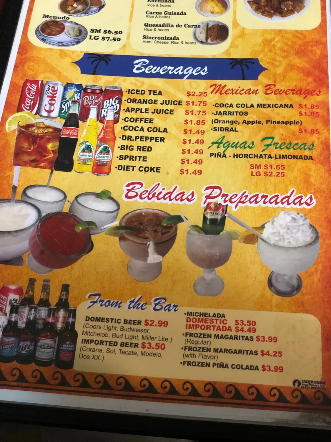 Menu 6