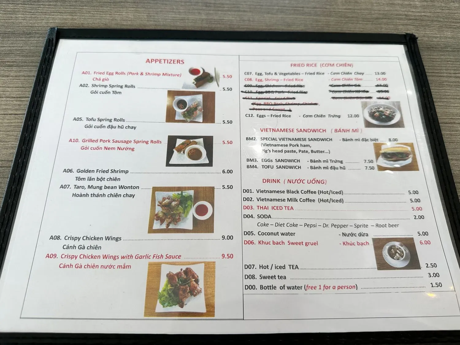 Menu 6