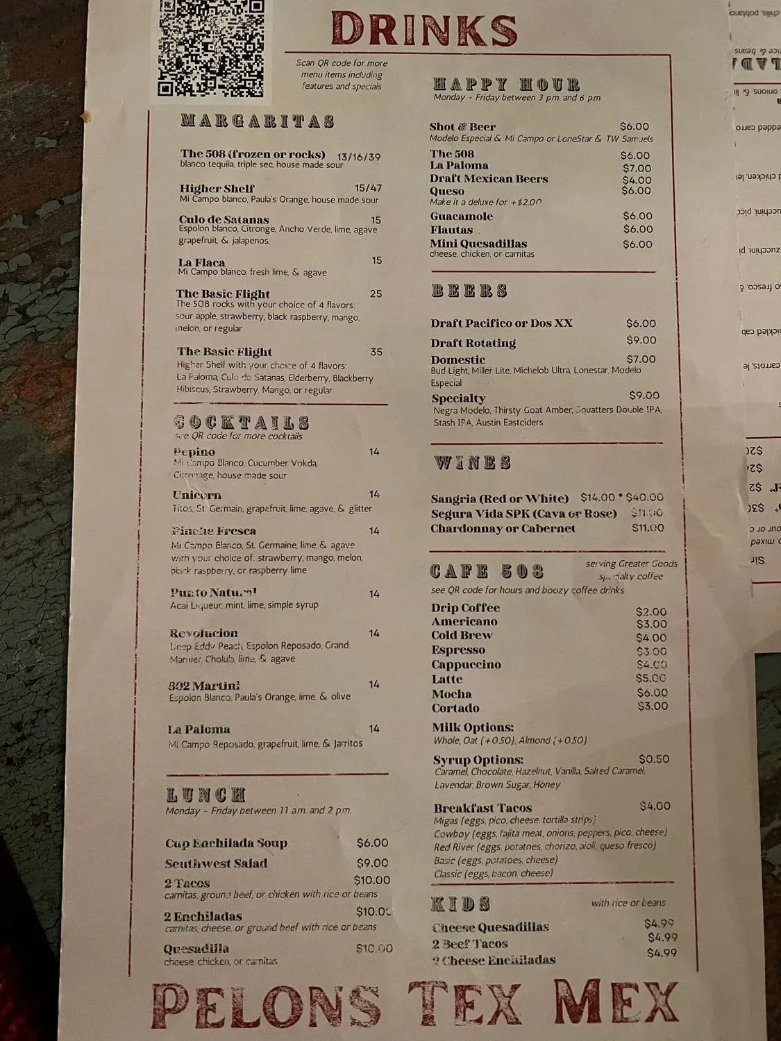 Menu 3