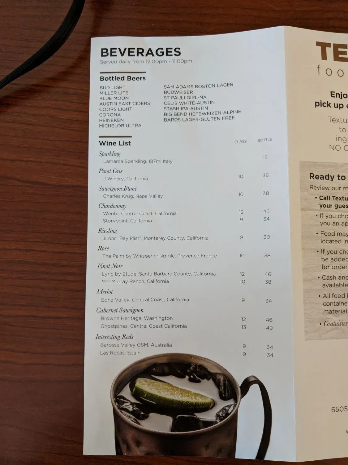 Menu 6