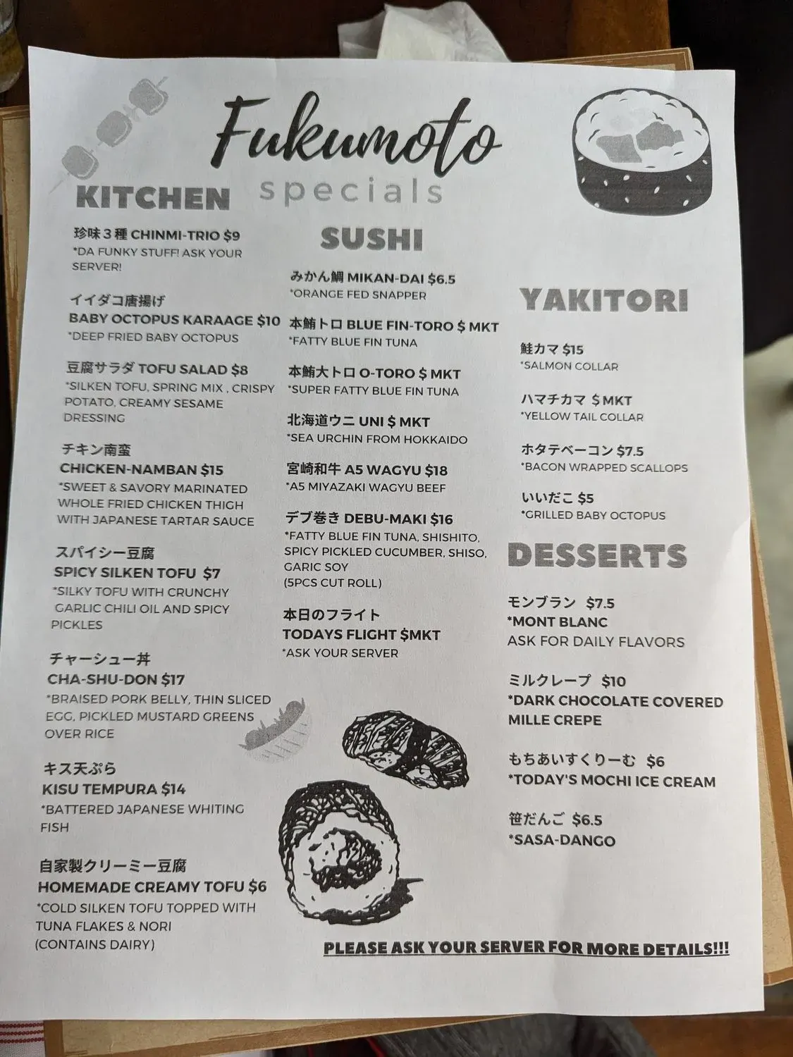 Menu 4