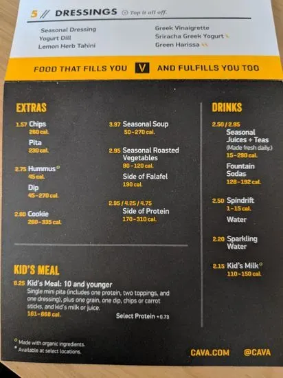 Menu 4