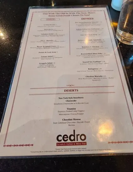 Menu 4