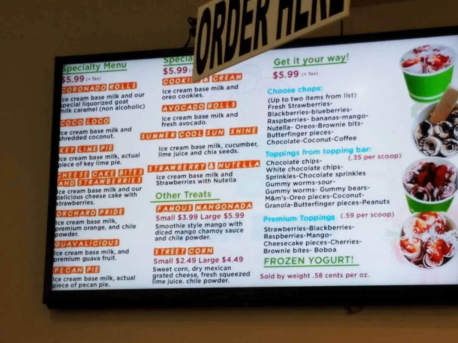 Menu 3