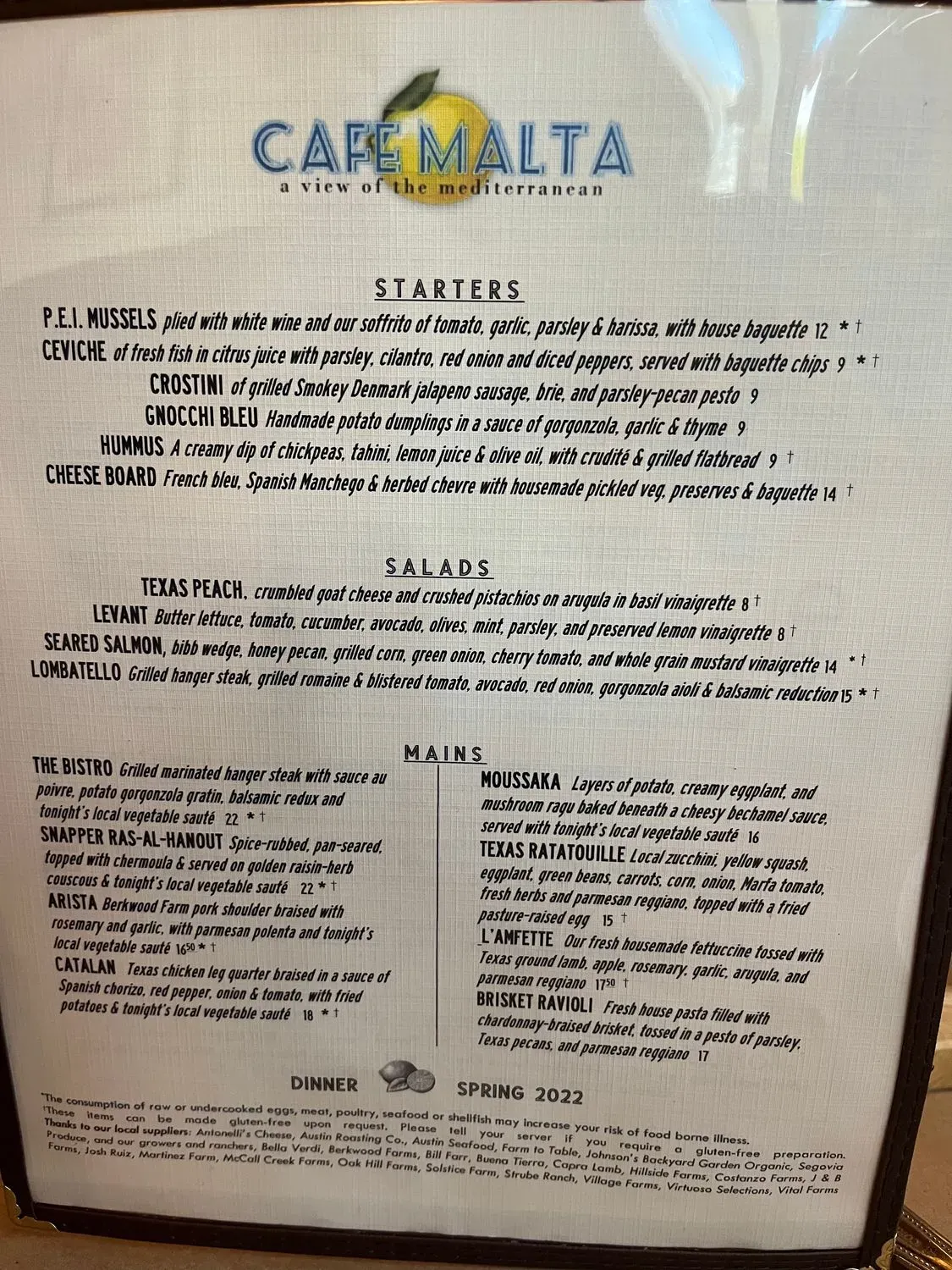 Menu 4