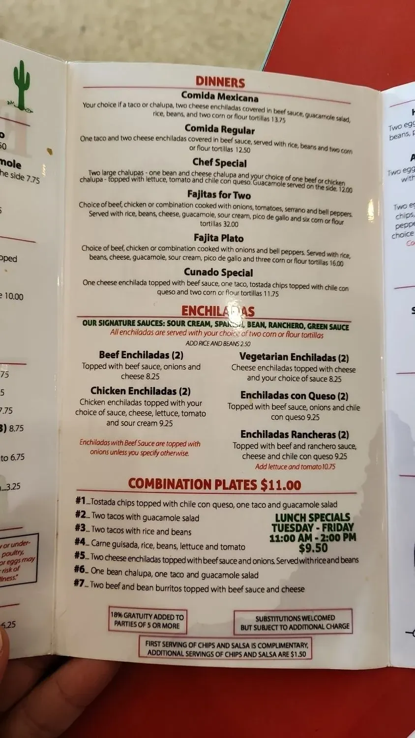 Menu 6