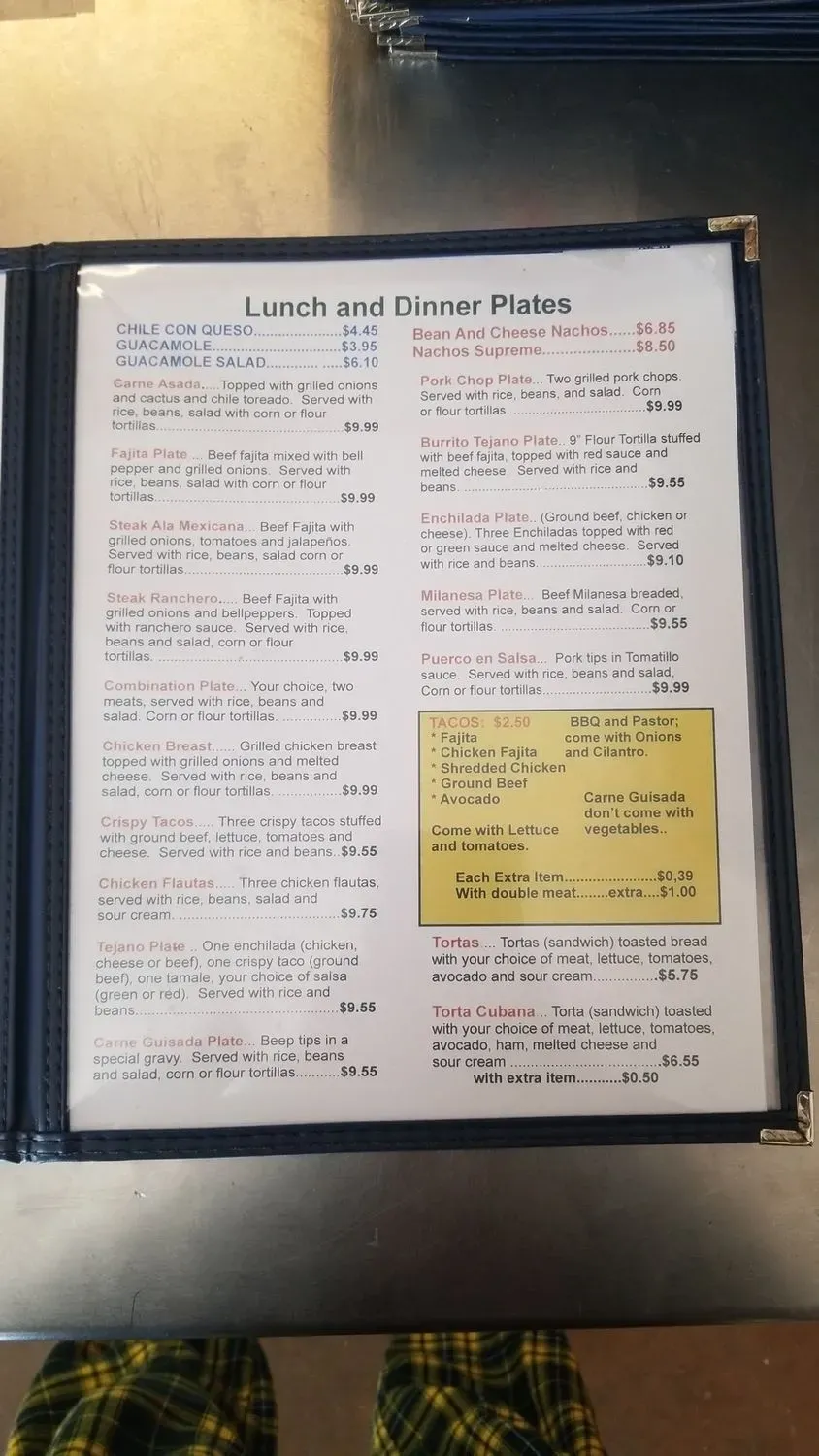 Menu 6