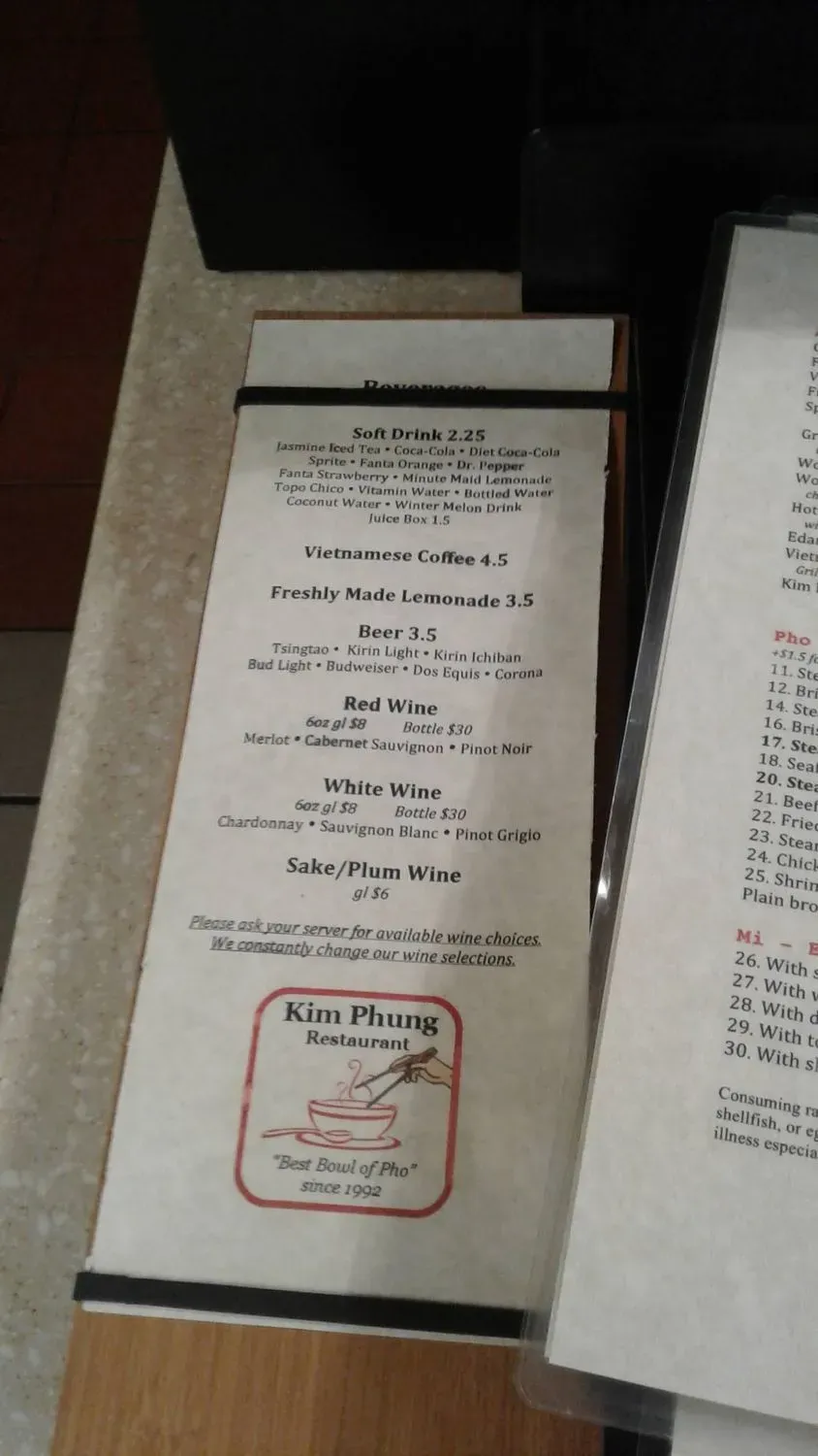 Menu 3