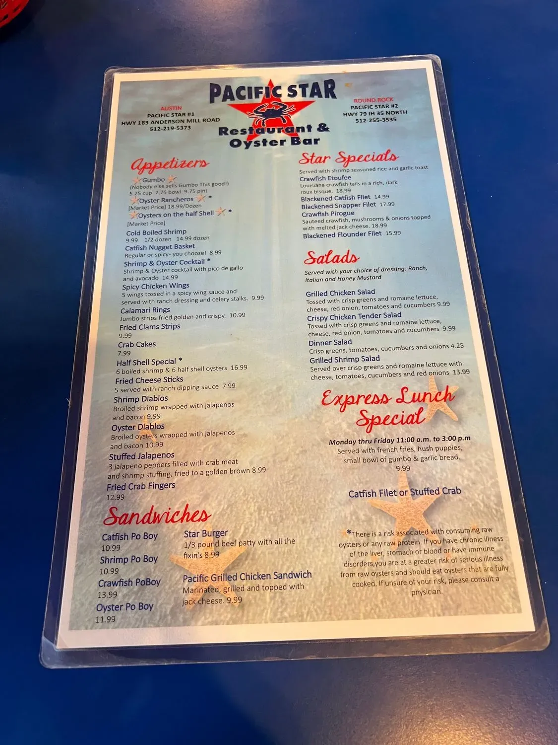 Menu 4