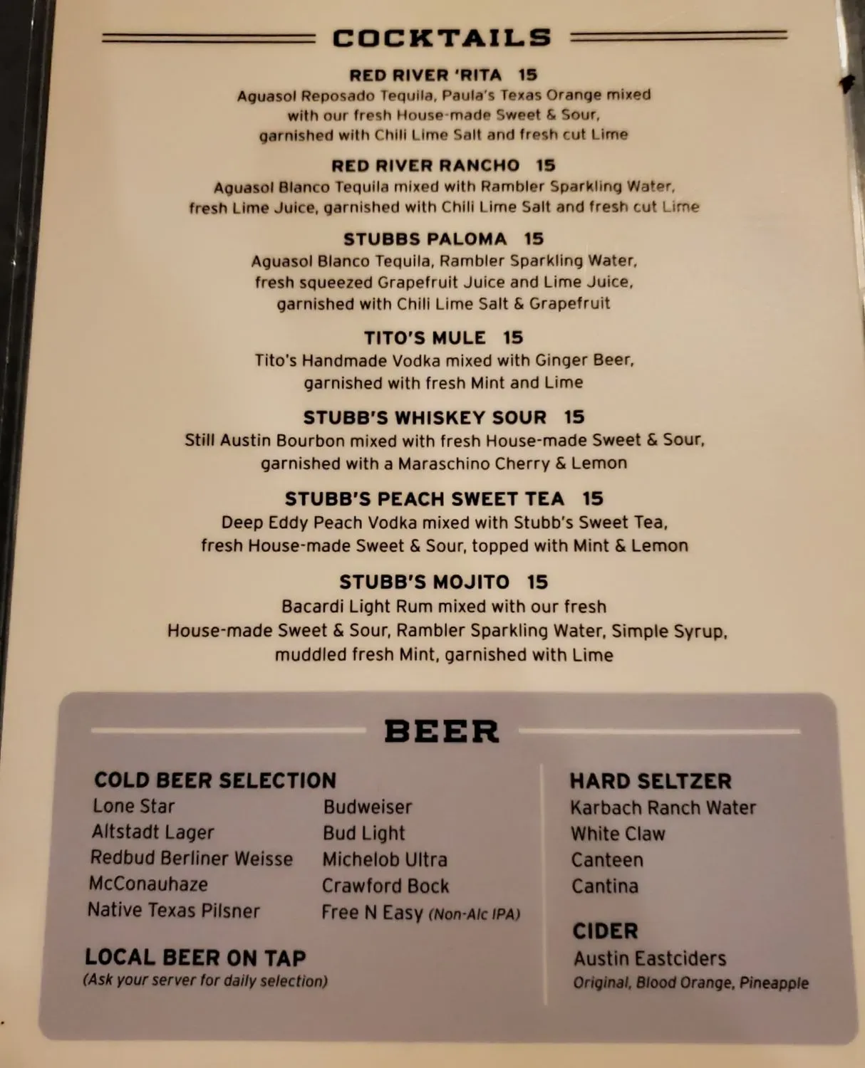 Menu 4