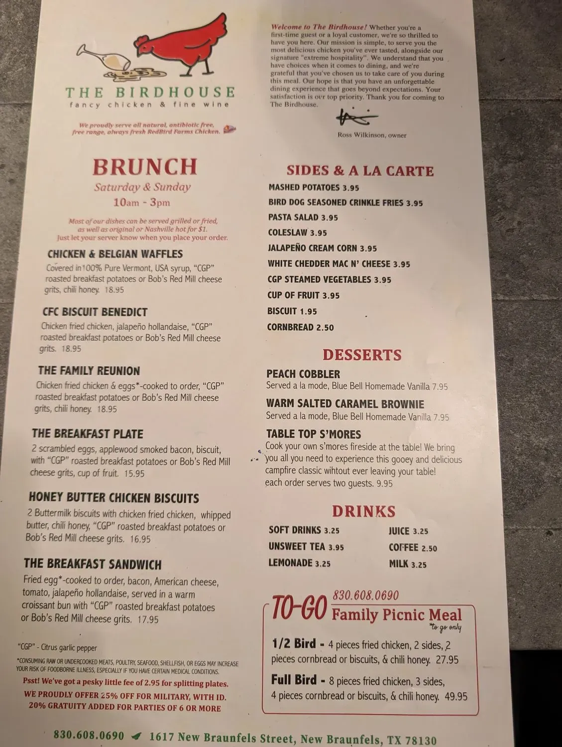 Menu 6