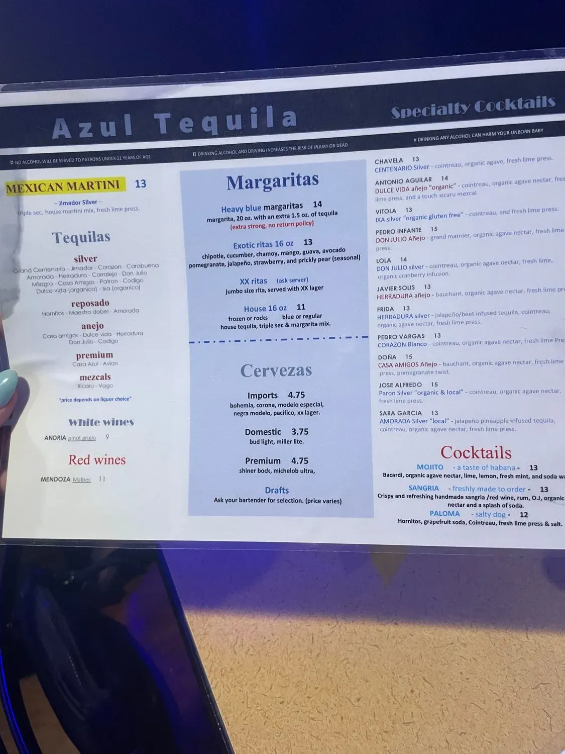 Menu 4