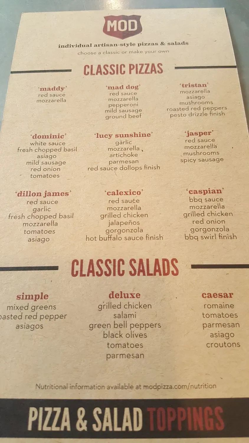 Menu 4