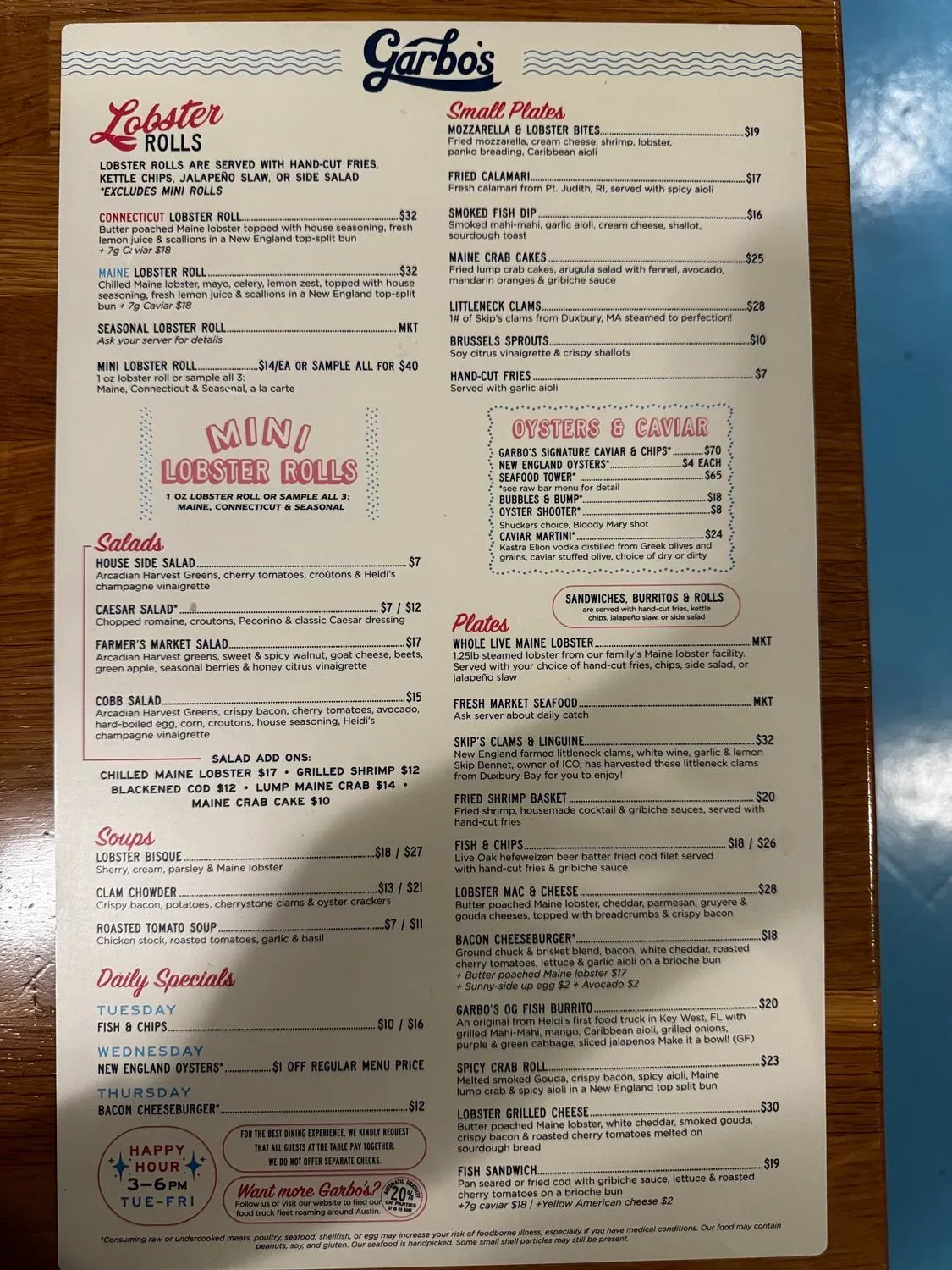 Menu 3