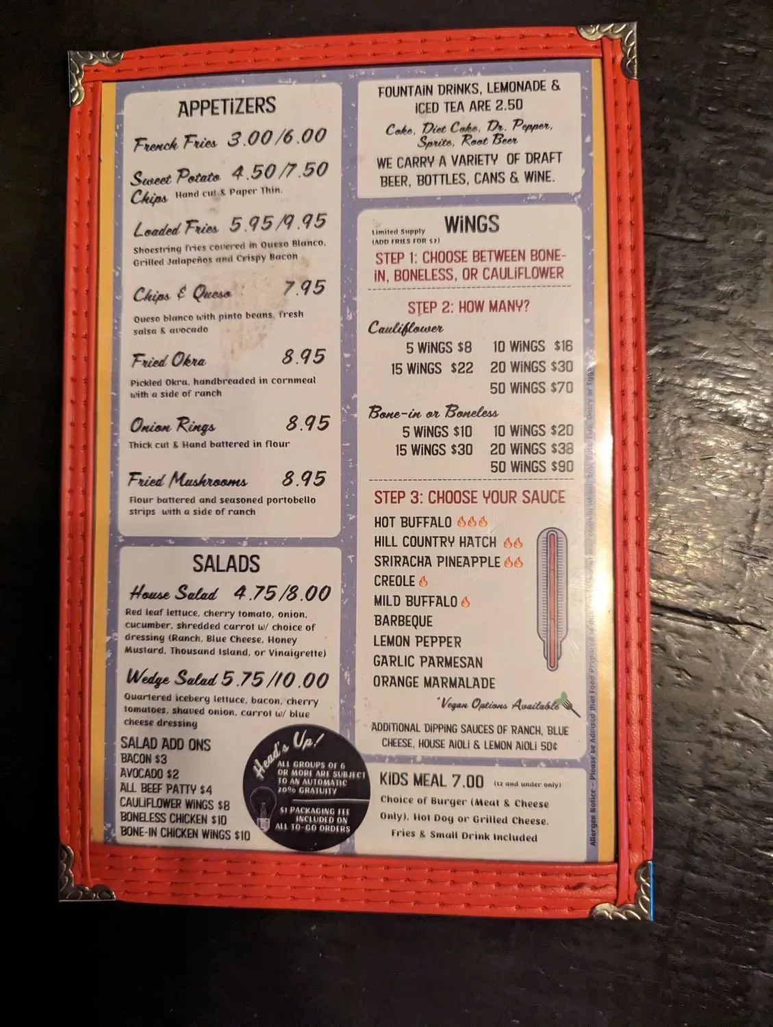 Menu 4