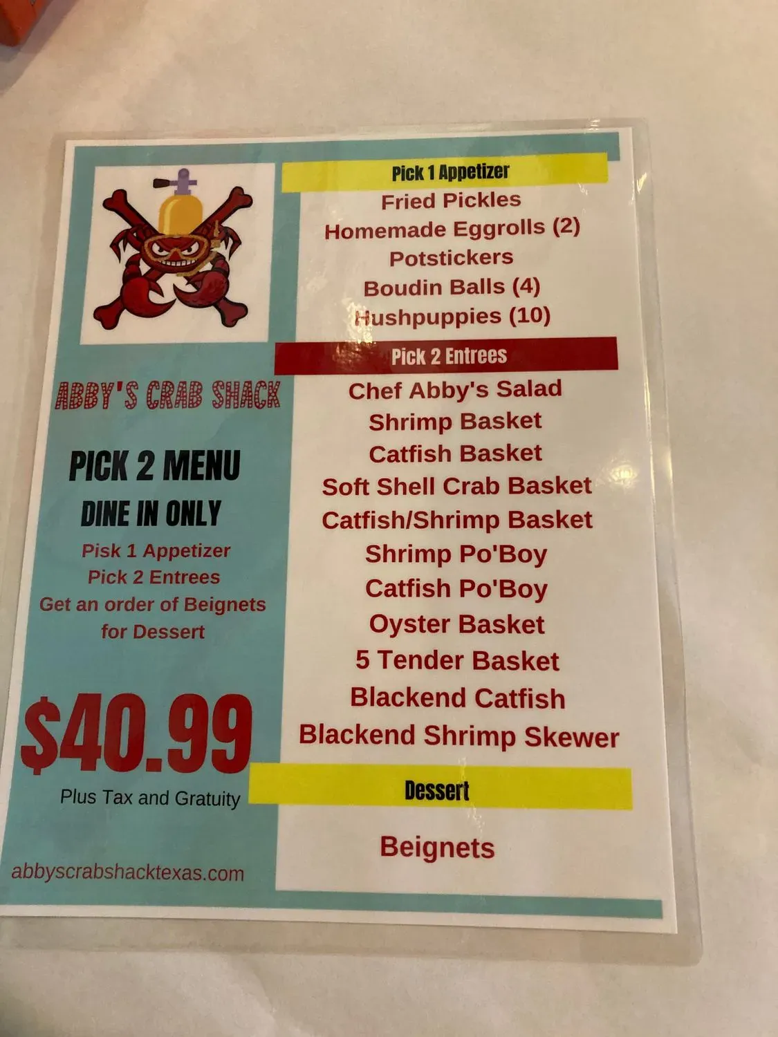 Menu 6