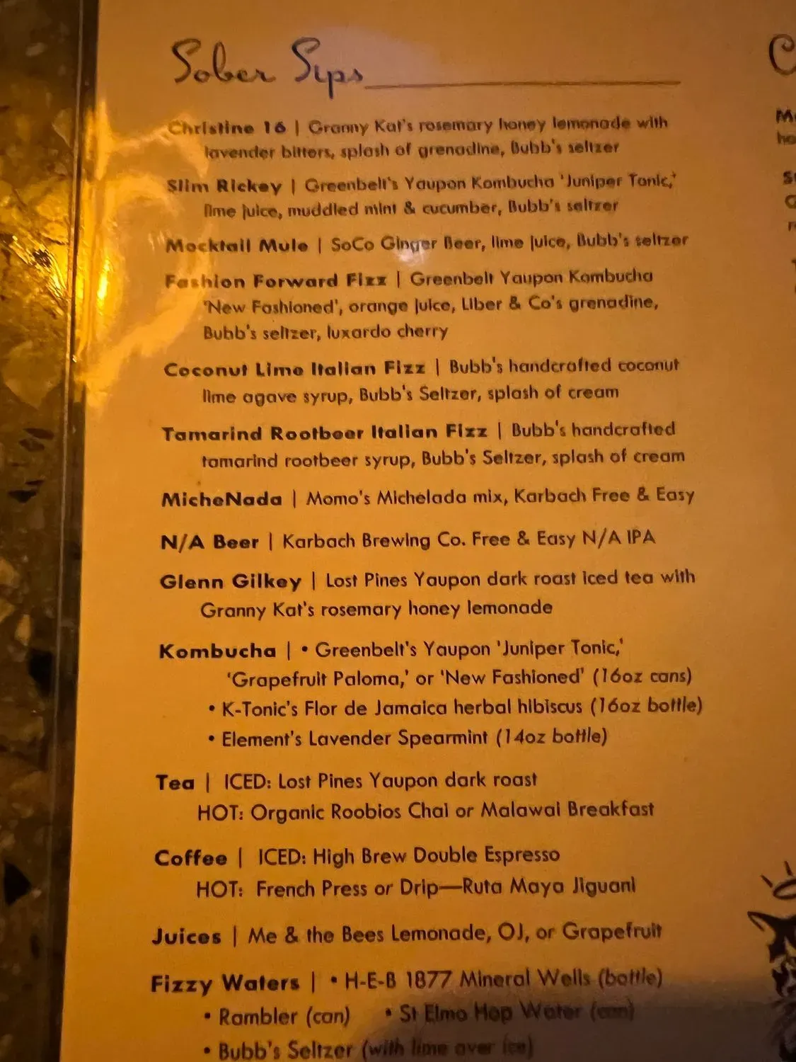 Menu 6