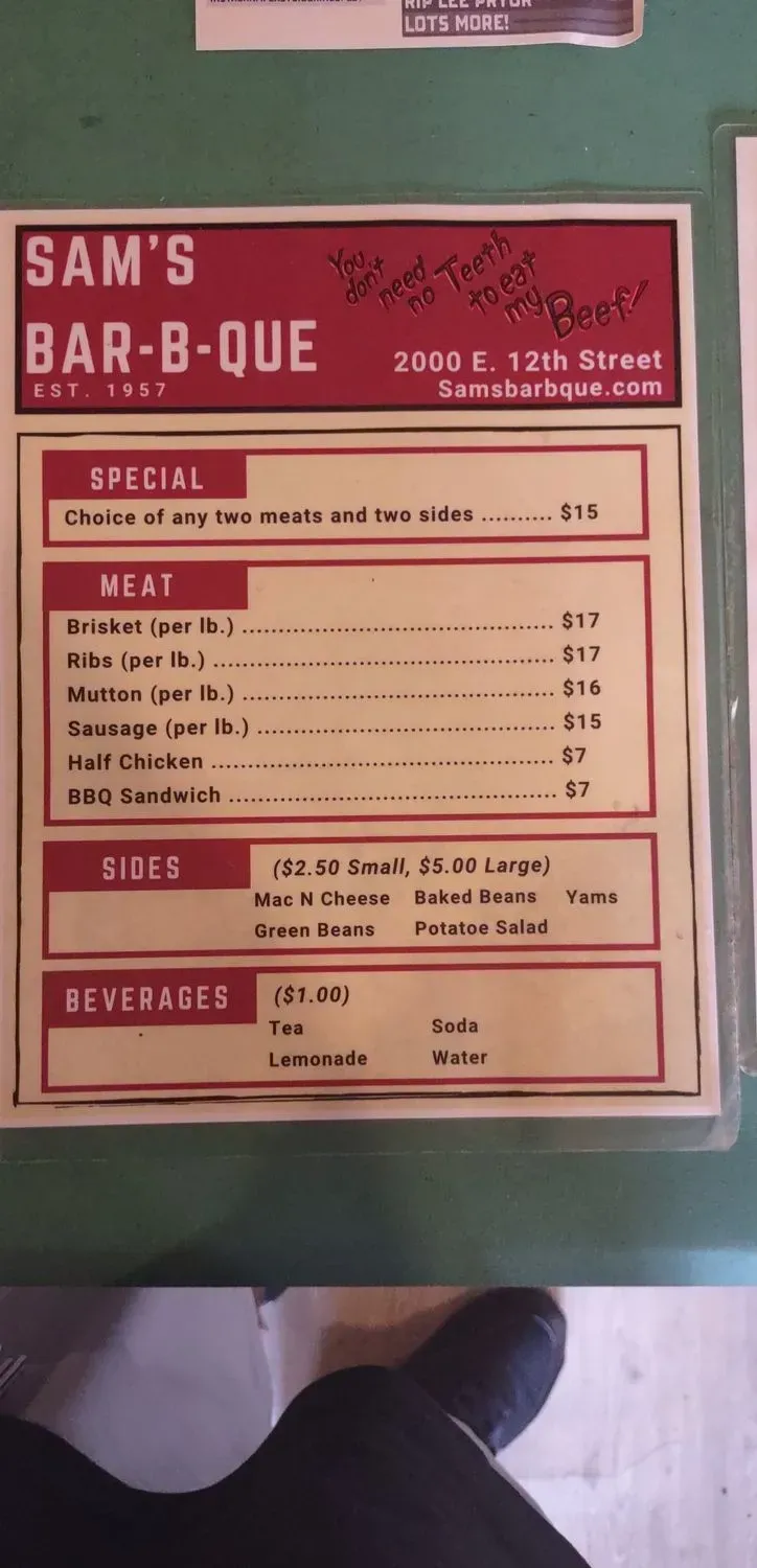 Menu 6