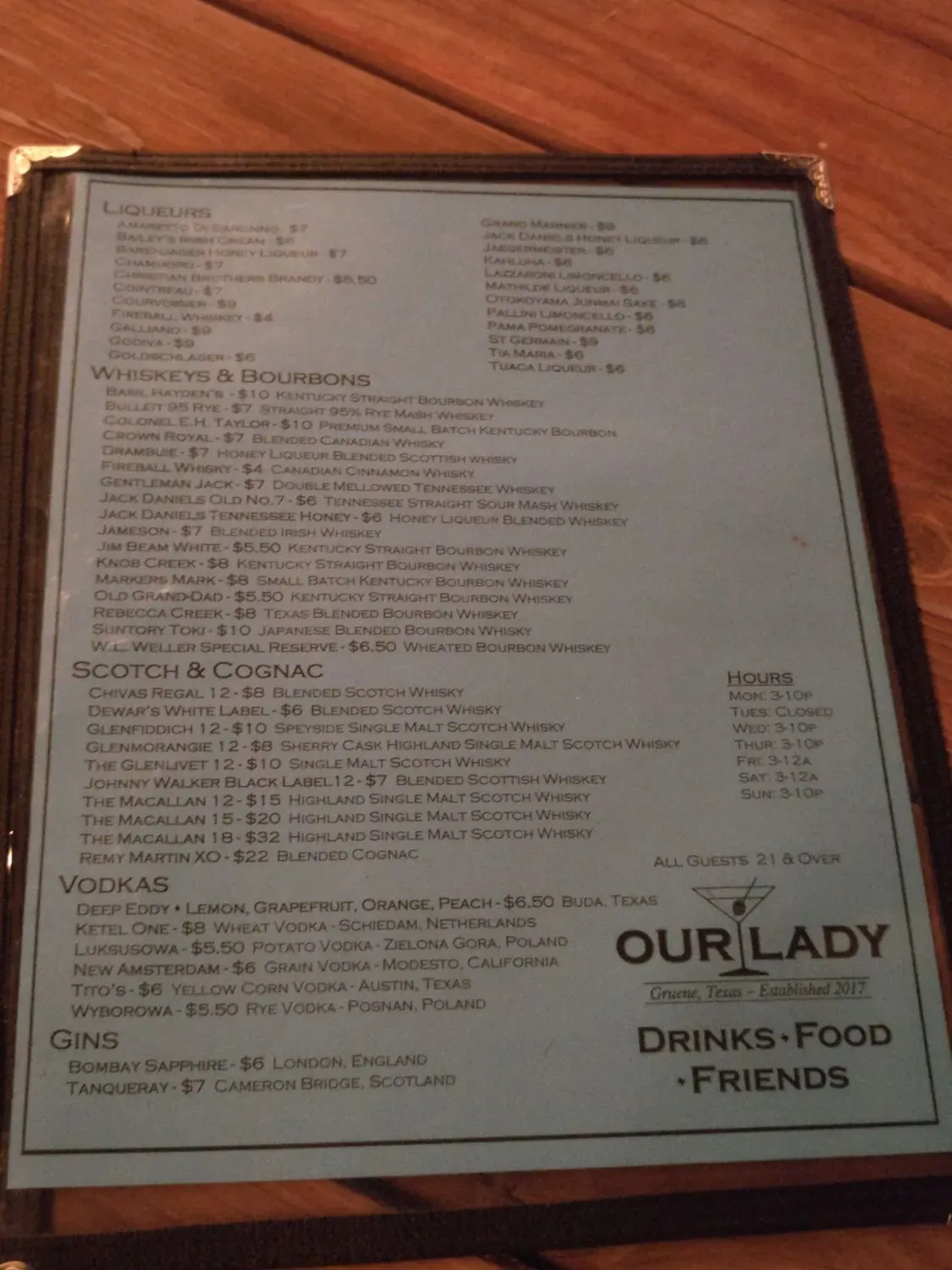 Menu 3