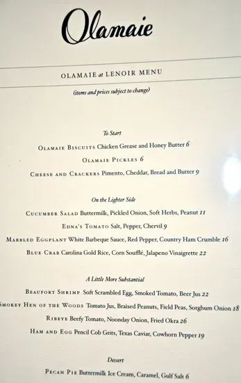 Menu 6