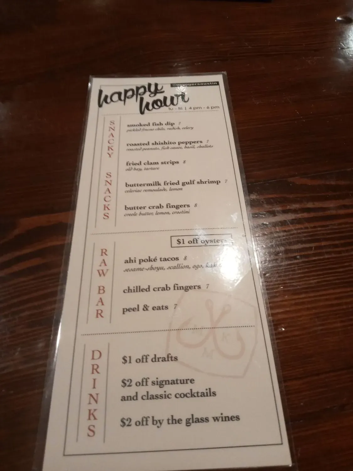 Menu 6