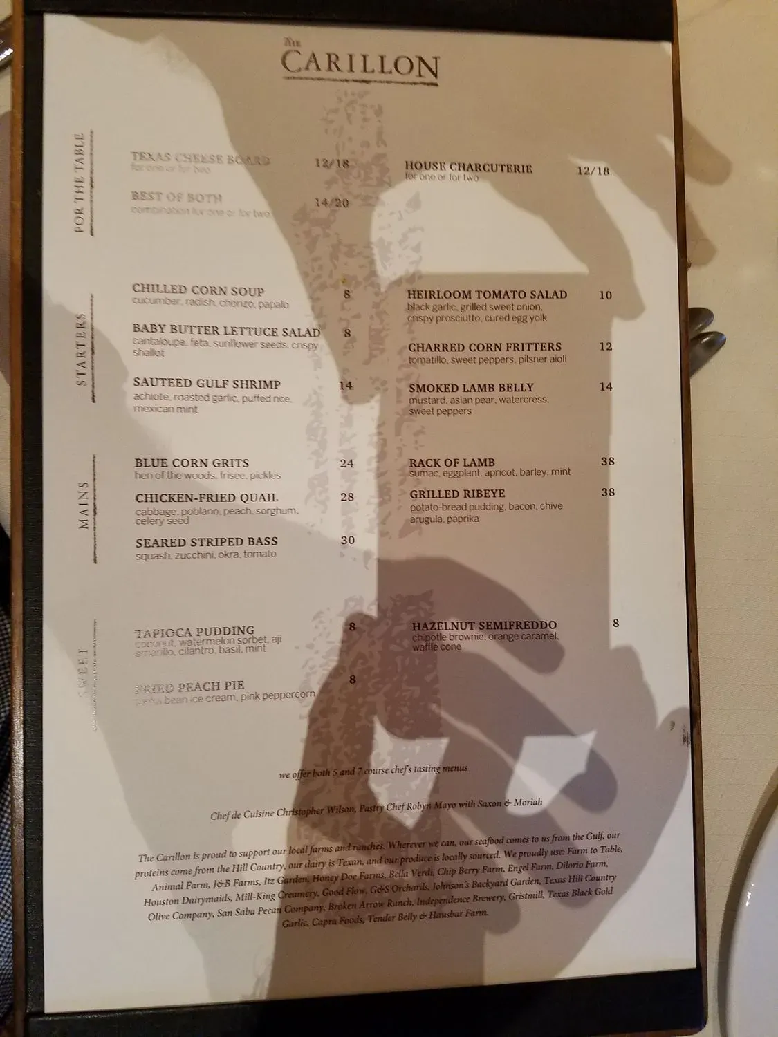 Menu 4