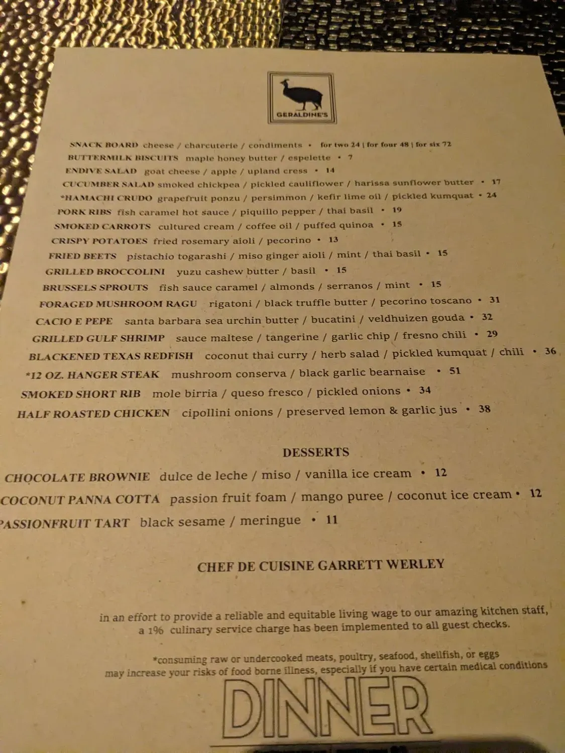 Menu 6