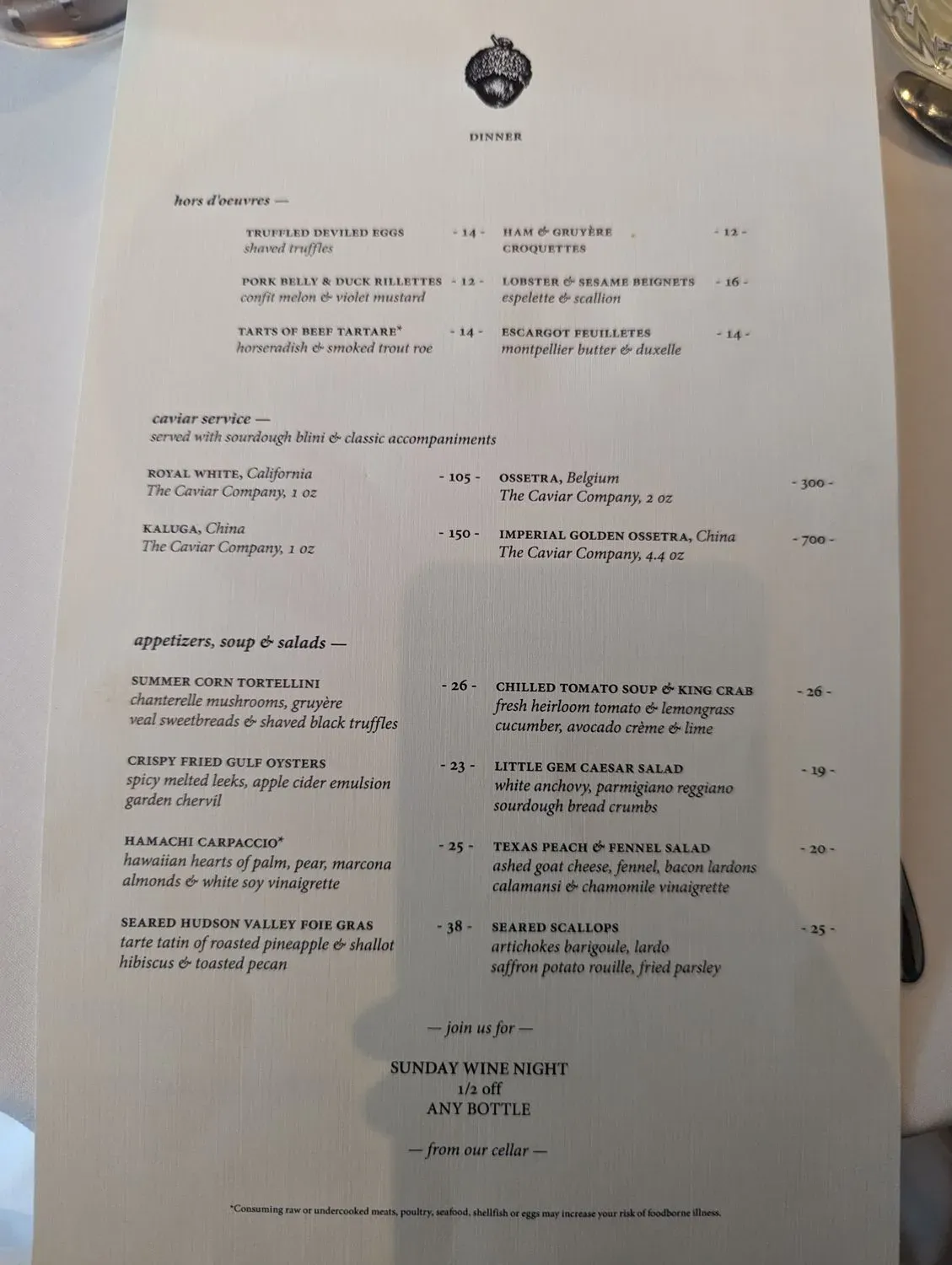 Menu 6