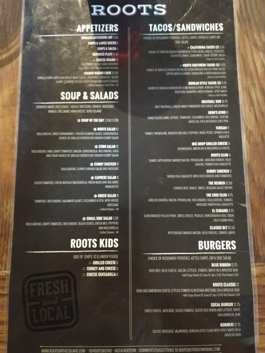 Menu 6