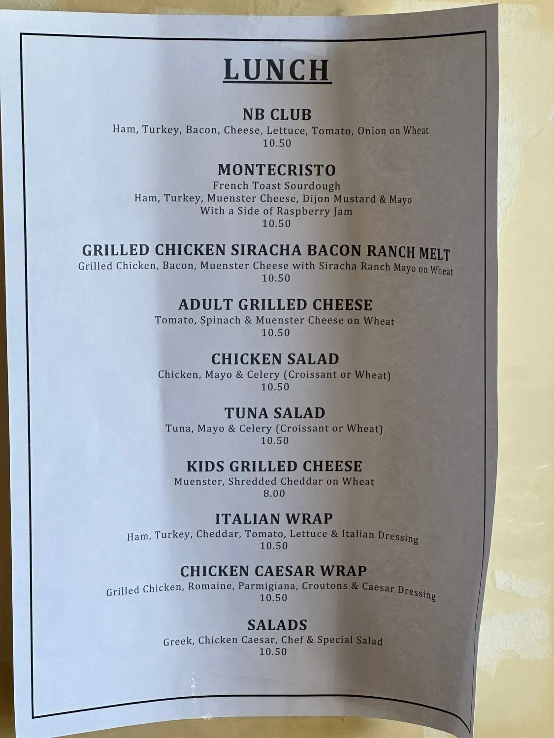 Menu 3