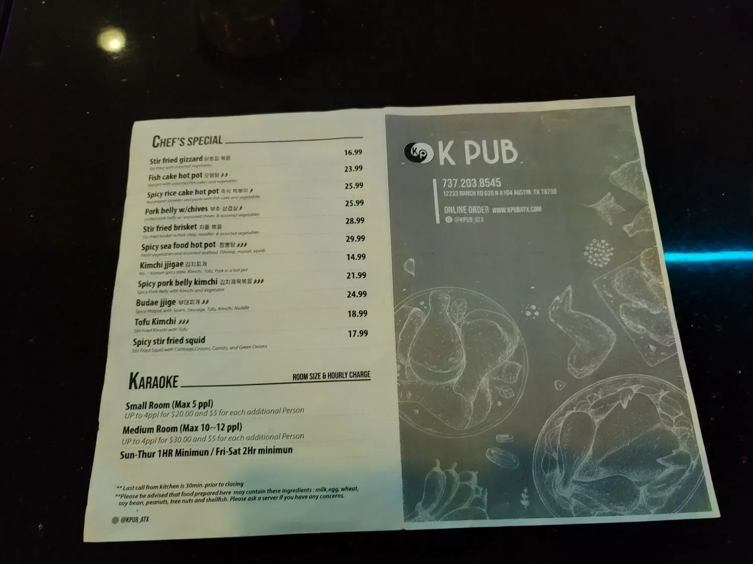 Menu 4