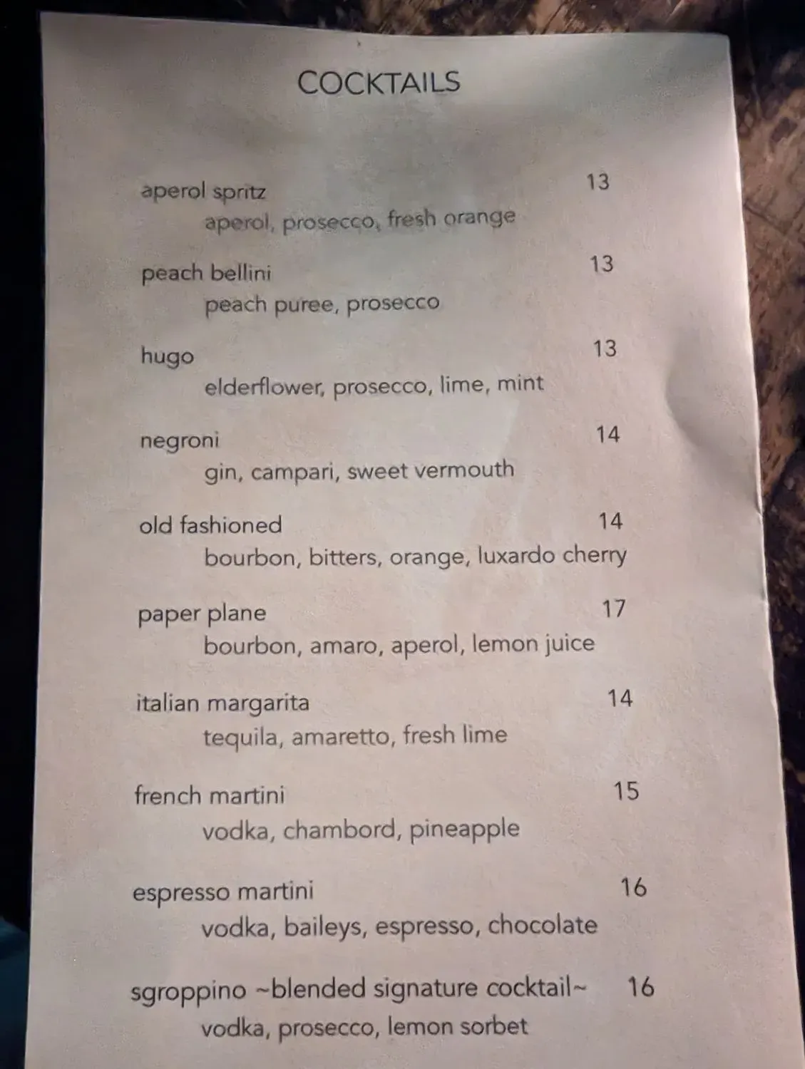 Menu 4