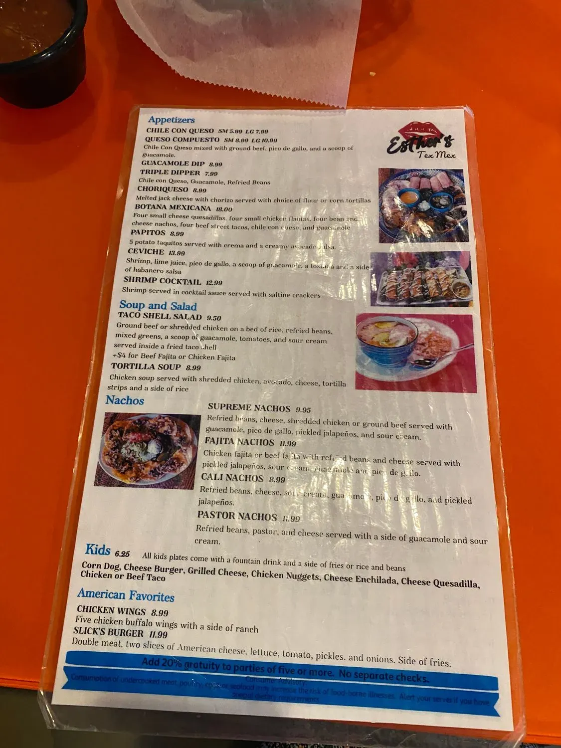 Menu 4