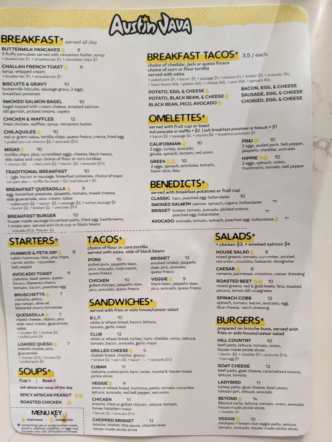 Menu 6