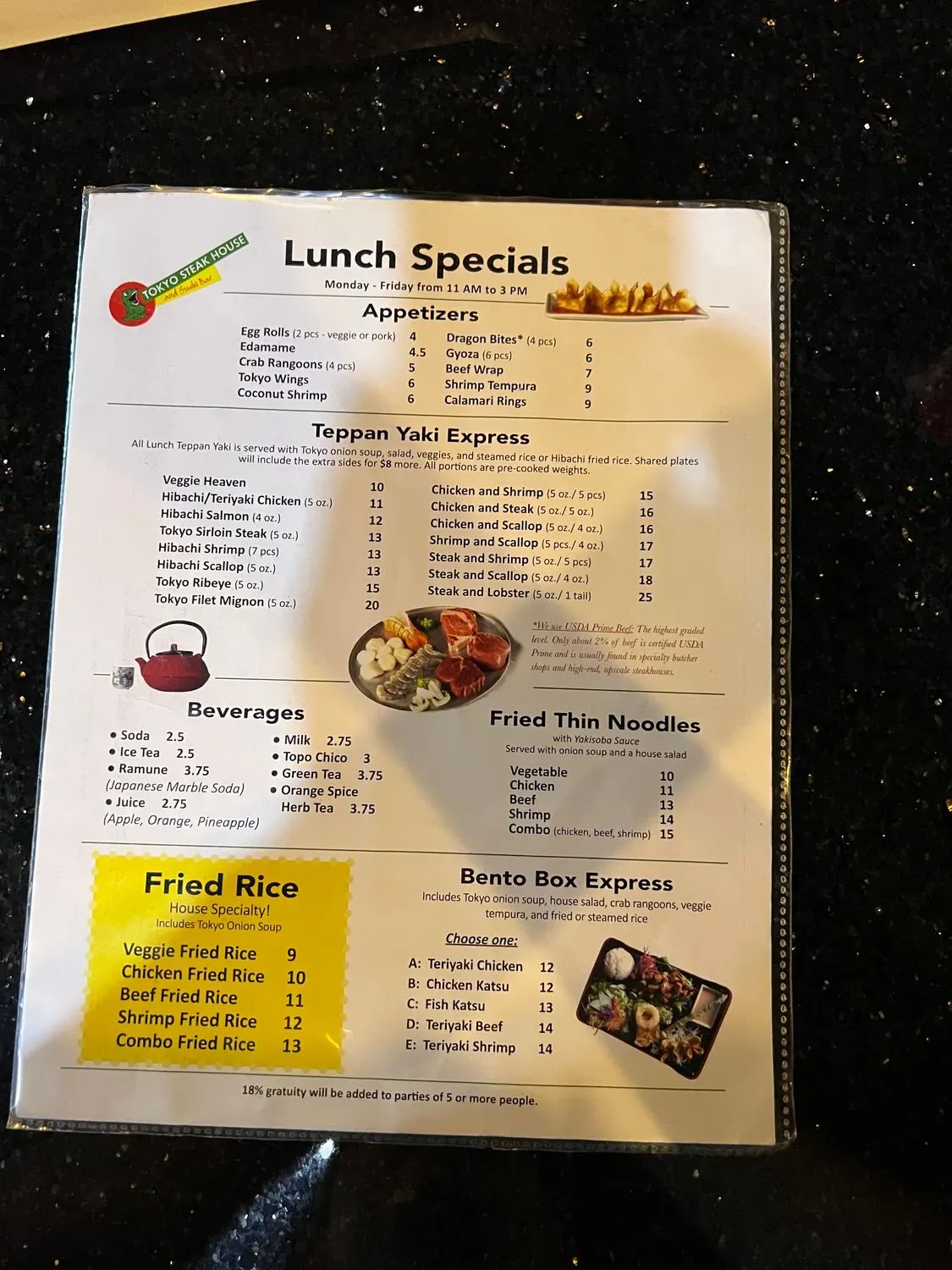 Menu 6