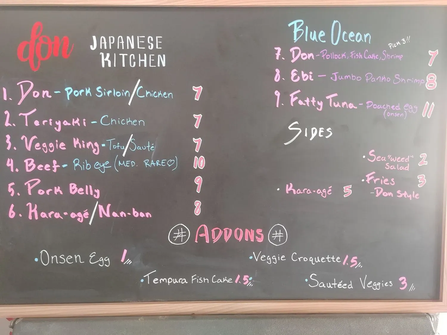 Menu 6