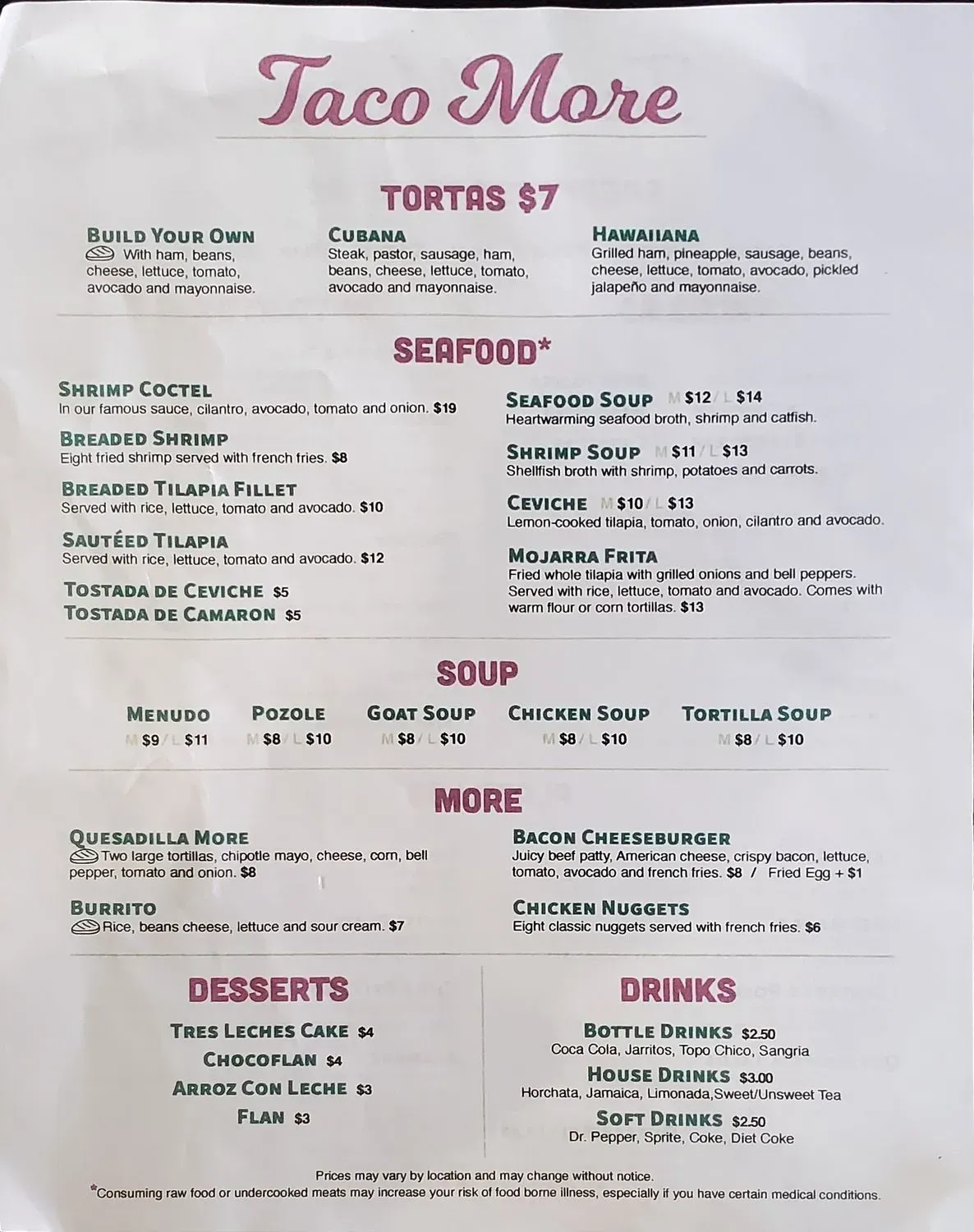 Menu 3