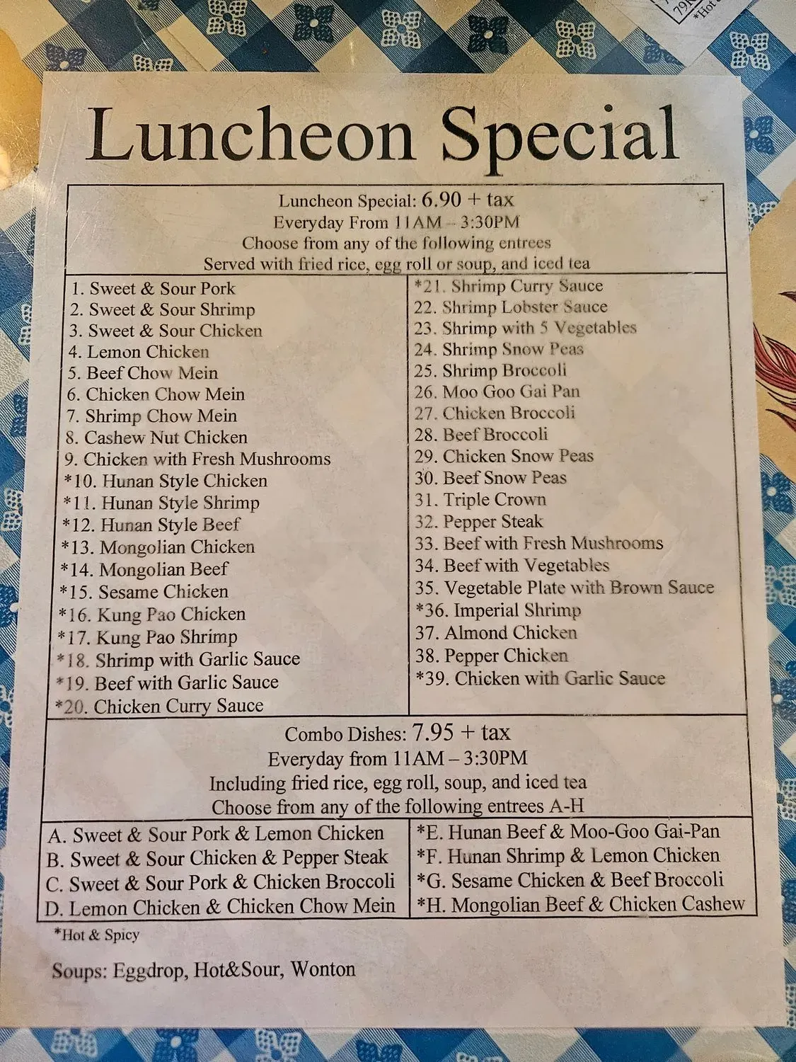 Menu 4