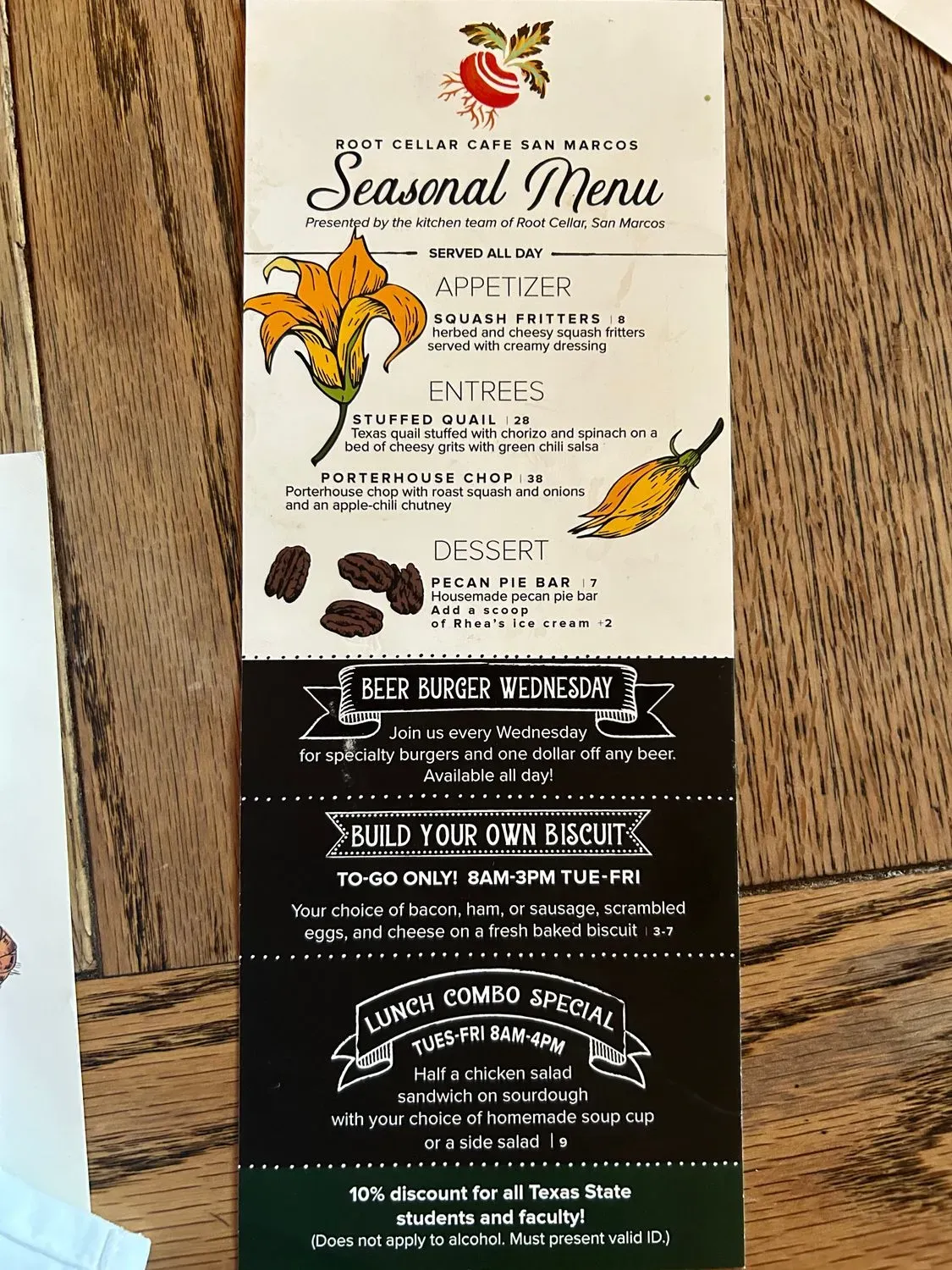 Menu 6