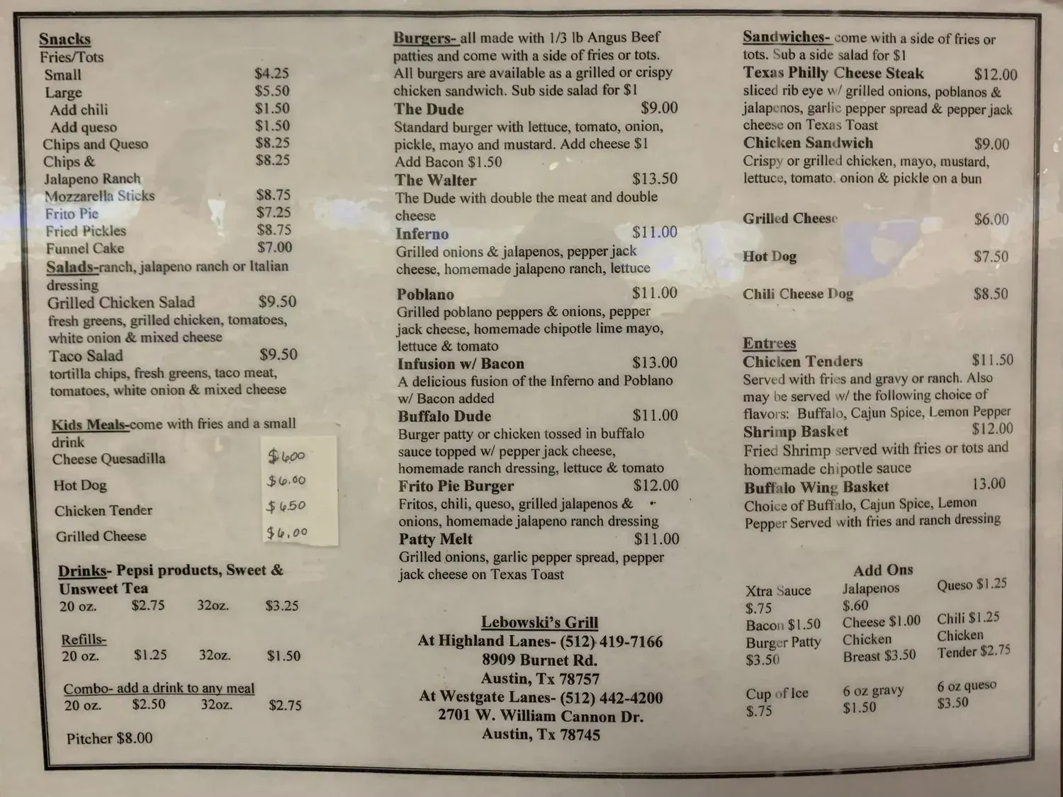 Menu 4