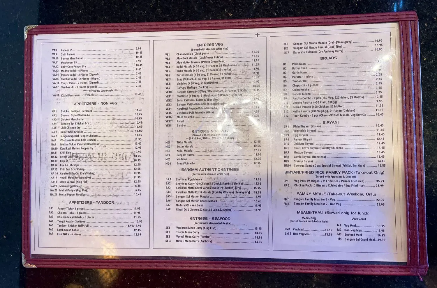 Menu 6