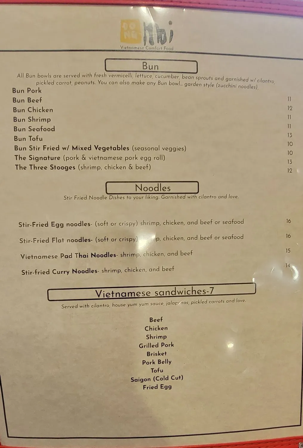 Menu 4