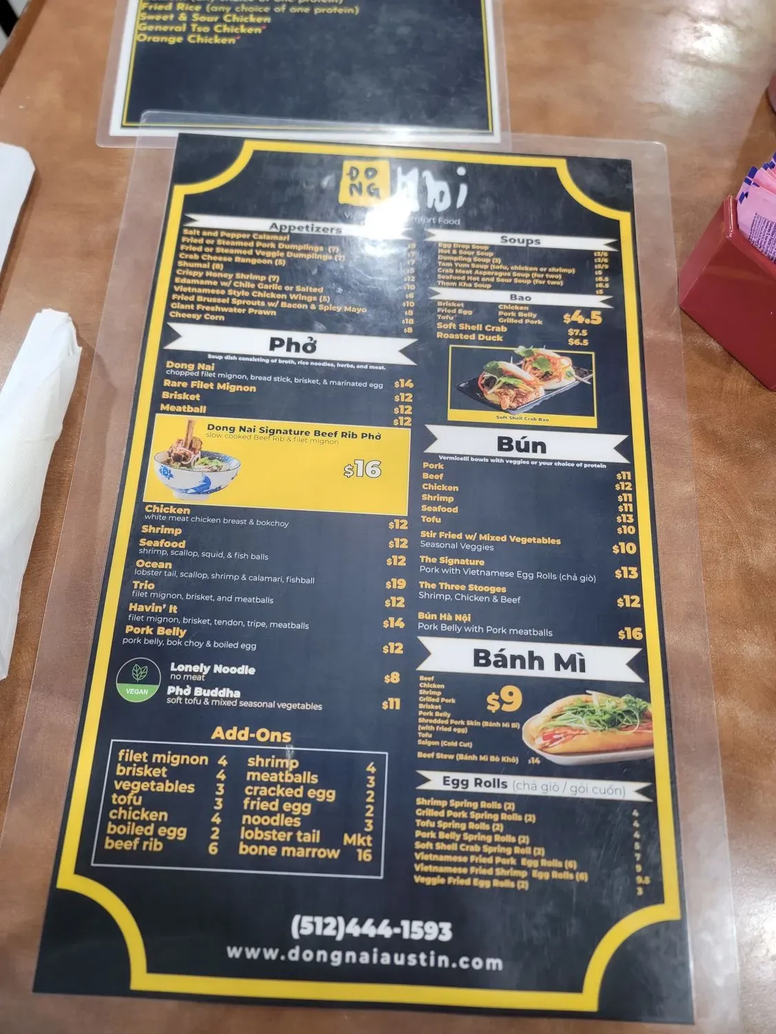 Menu 6