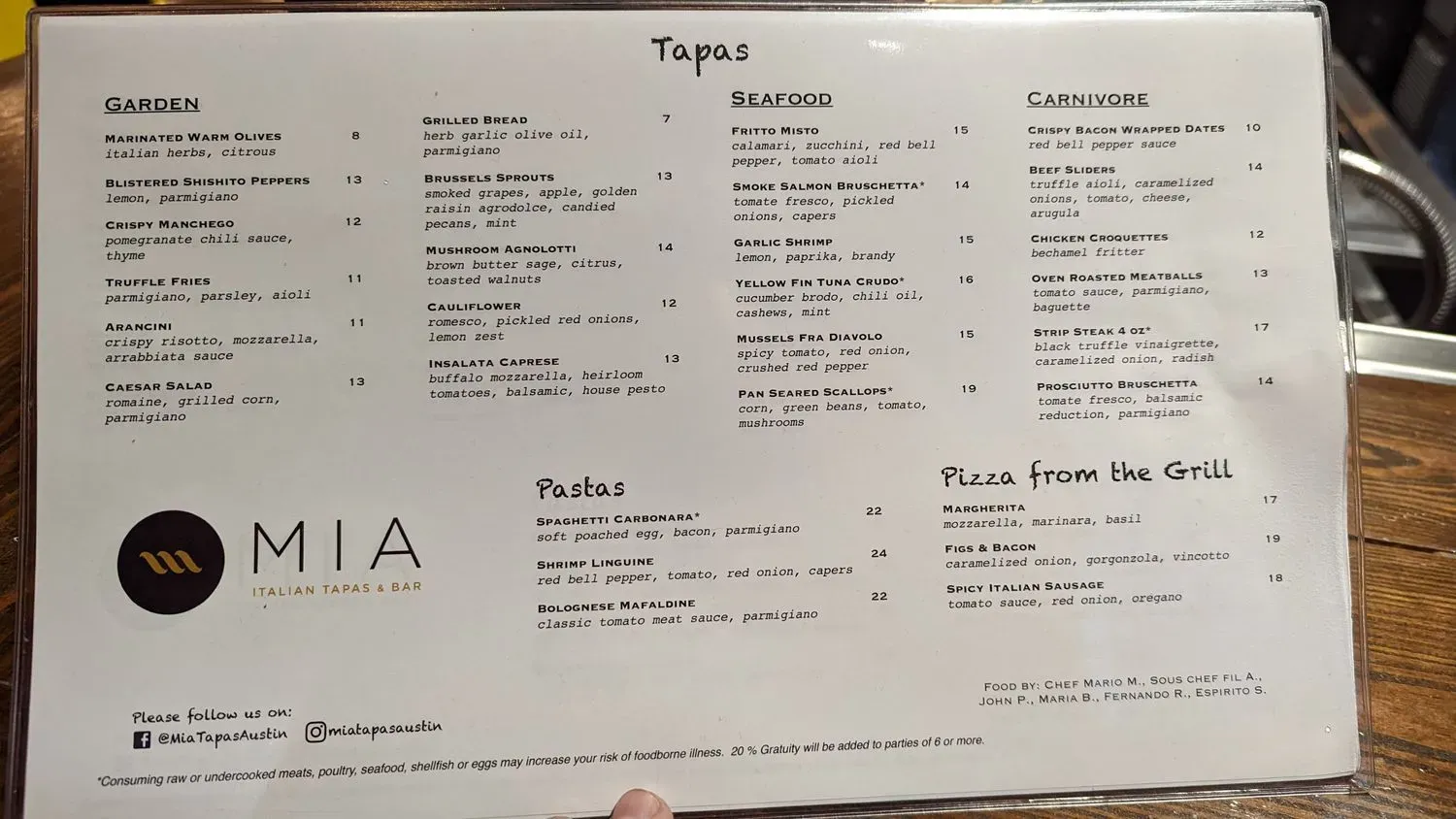 Menu 4