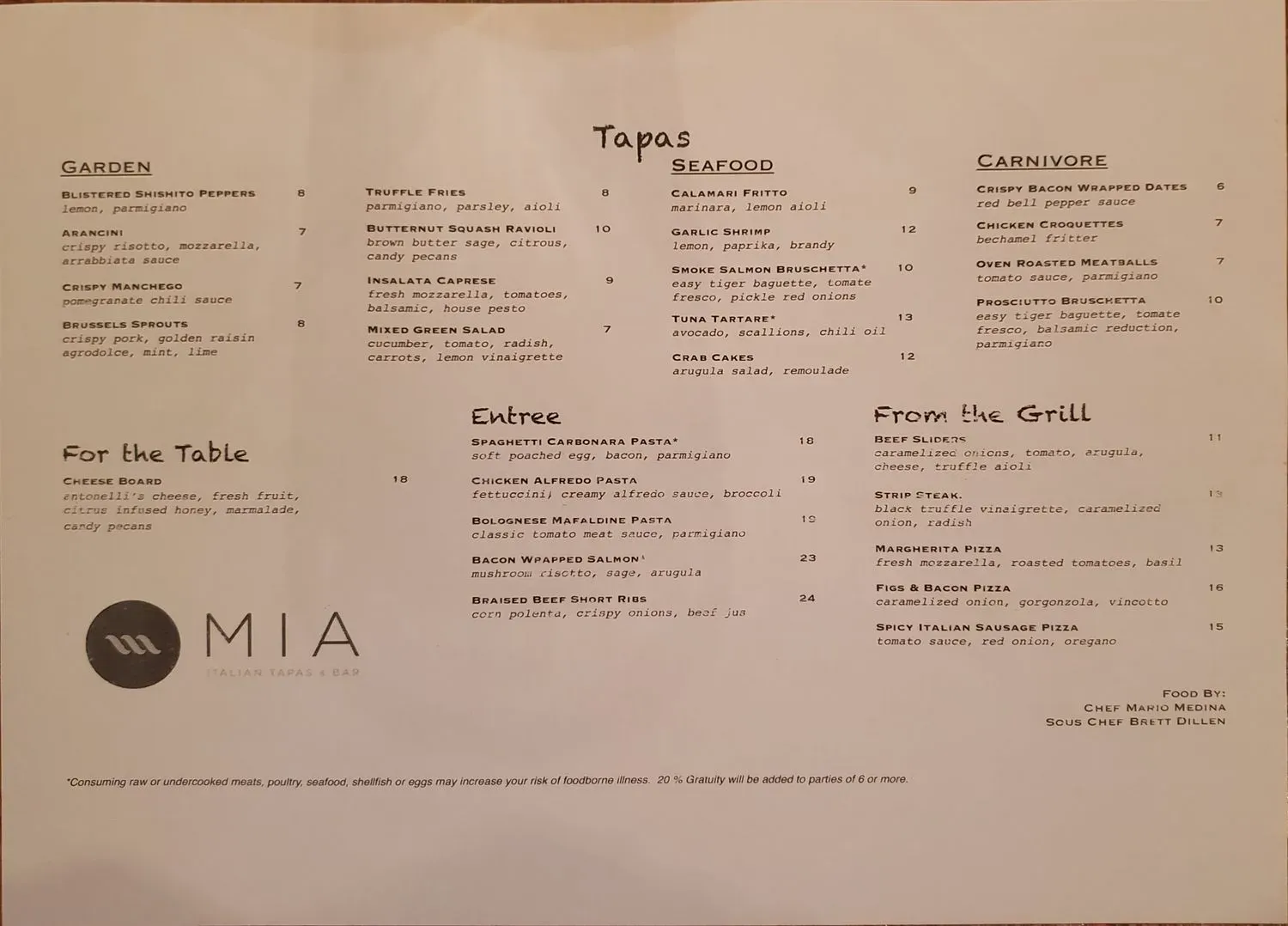 Menu 3