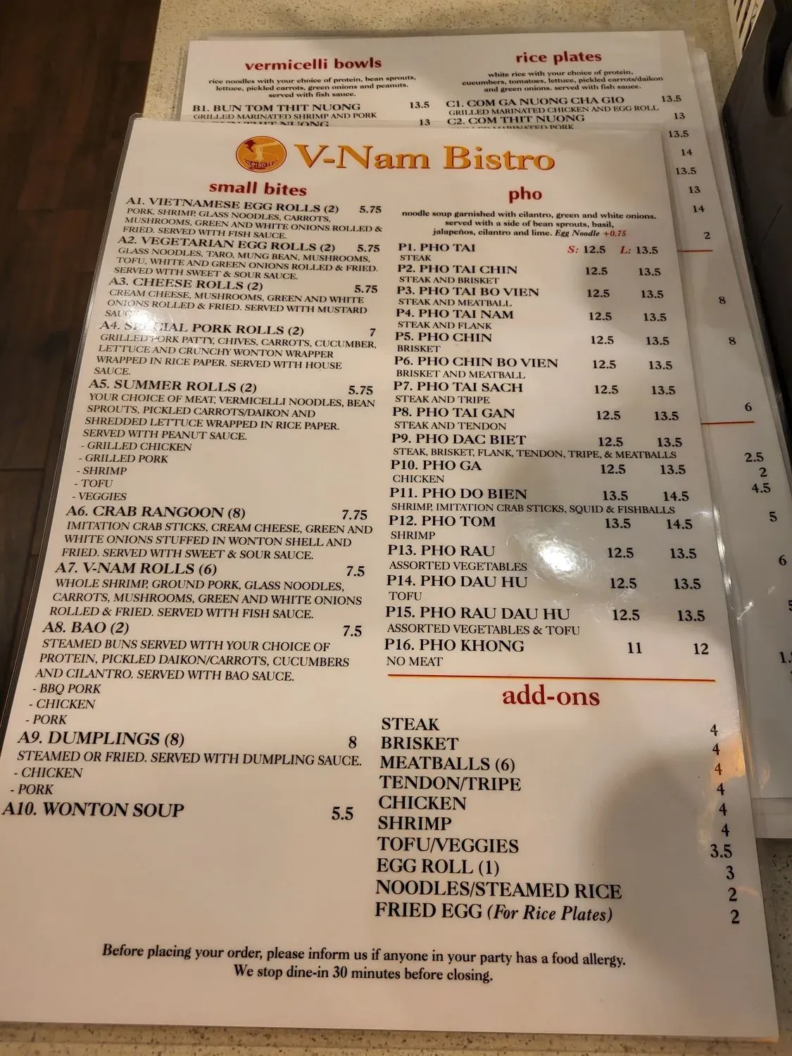 Menu 3