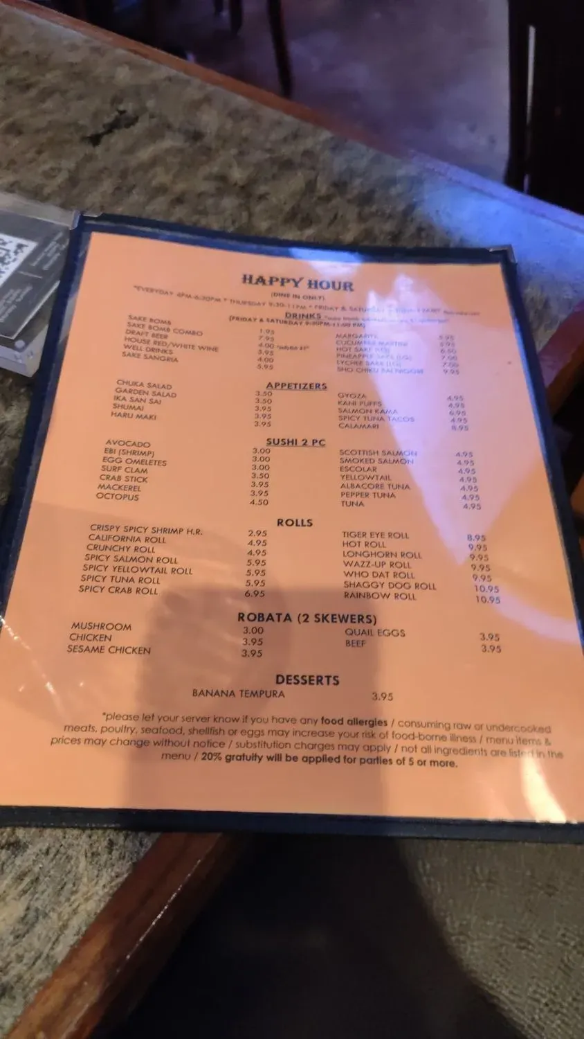 Menu 3